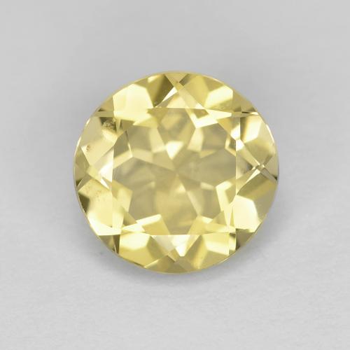 Béryl doré Doré léger naturelle Coupe roude, 1.77 ct, VS