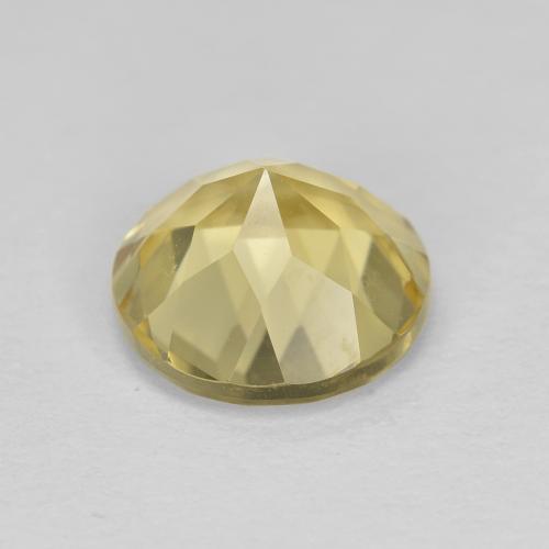 Béryl doré Doré léger naturelle Coupe roude, 1.77 ct, VS