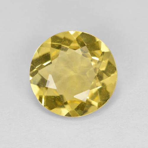 Béryl doré Jaune moyen naturelle Coupe roude, 1.93 ct, VS