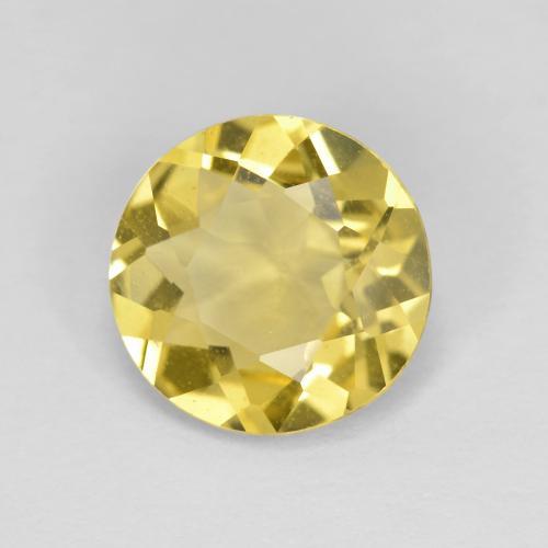 Béryl doré Jaune moyen naturelle Coupe roude, 1.93 ct, VS