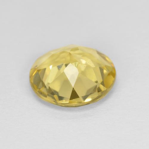 Béryl doré Jaune moyen naturelle Coupe roude, 1.93 ct, VS