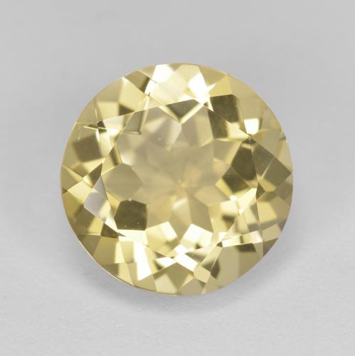 Béryl doré Doré léger naturelle Coupe roude, 2.31 ct, VVS
