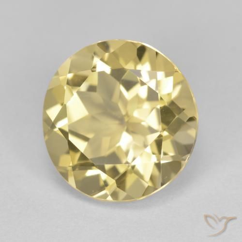 Béryl doré Jaune clair naturelle Tour, 2.66 ct, VVS