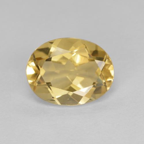 Béryl doré Doré naturelle Coupe ovale, 1.81 ct, VVS-VS