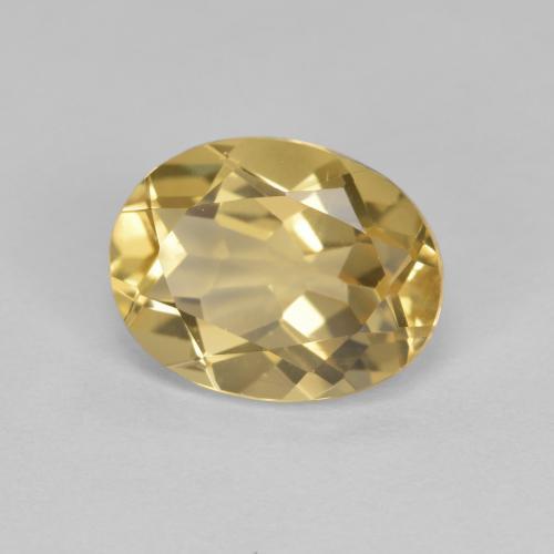 Béryl doré Doré naturelle Coupe ovale, 1.81 ct, VVS-VS