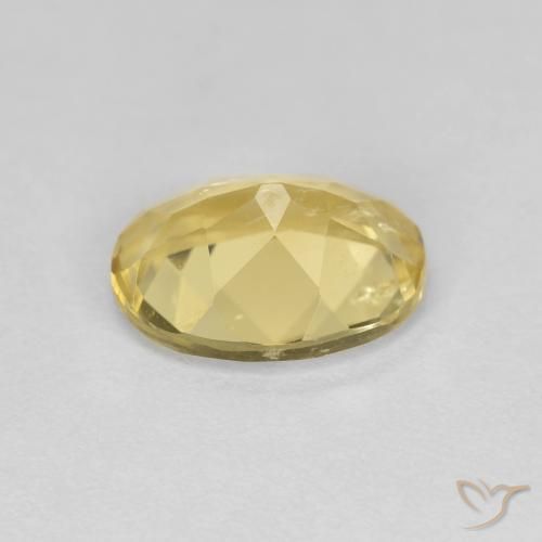 Béryl doré Doré léger naturelle ovale, 1.67 ct, VS