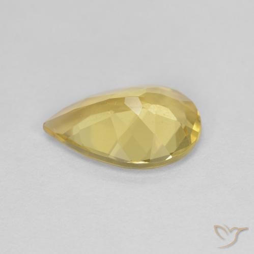Béryl doré Doré naturelle En forme de poire, 1.45 ct, VS