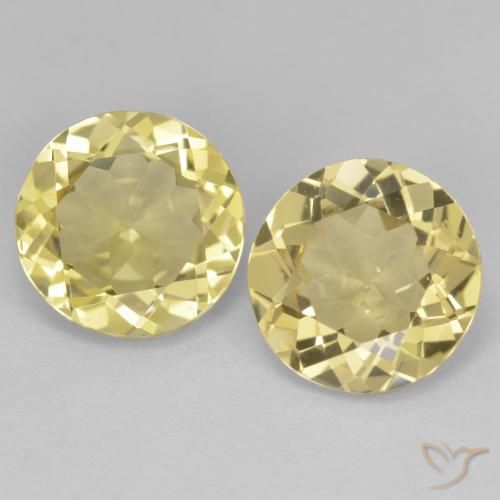 Achetez naturel 4.58ct Doré léger Béryl doré gems, Coupe roude, En provenance Madagascar chez GemSelect. En stock, livraison internationale!