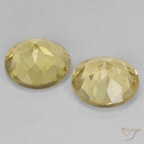 Achetez naturel 4.58ct Doré léger Béryl doré gems, Coupe roude, En provenance Madagascar chez GemSelect. En stock, livraison internationale!