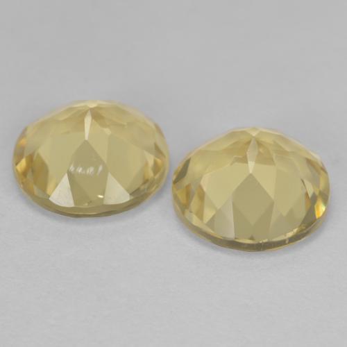 Achetez naturel 3,24ct jaune moyen béryl doré gems, coupe roude, en provenance madagascar chez gemselect. en stock, livraison internationale!
