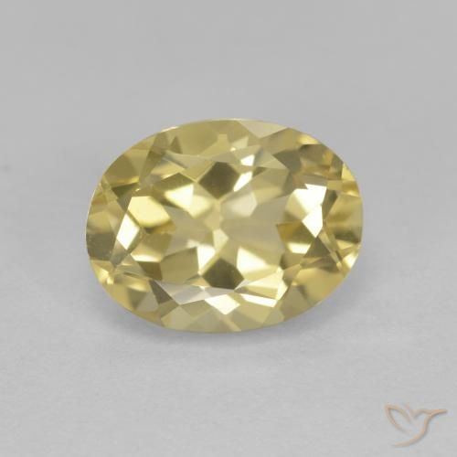 1.93ct Naturel Jaune clair Béryl doré, ovale, VVS-VS