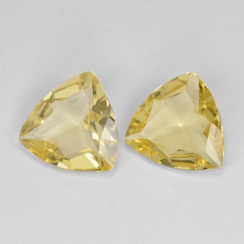 Achetez naturel 2.25ct Doré léger Béryl doré gems, Trillion, En provenance Madagascar chez GemSelect. En stock, livraison internationale!