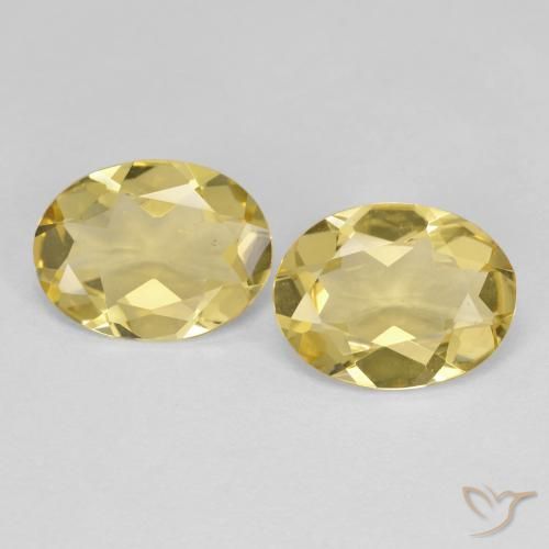 2.67ctw Naturel Jaune clair Béryl doré, ovale, VS