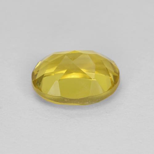 Béryl doré Jaune naturelle Coupe ovale, 1.36 ct, VVS-VS