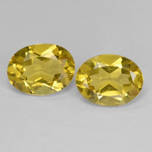 Achetez naturel 2.53ct Doré léger Béryl doré gems, Coupe ovale, En provenance Madagascar chez GemSelect. En stock, livraison internationale!