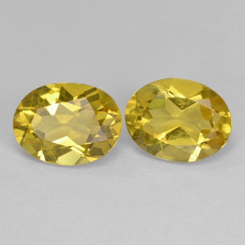 Achetez naturel 2.53ct Doré léger Béryl doré gems, Coupe ovale, En provenance Madagascar chez GemSelect. En stock, livraison internationale!