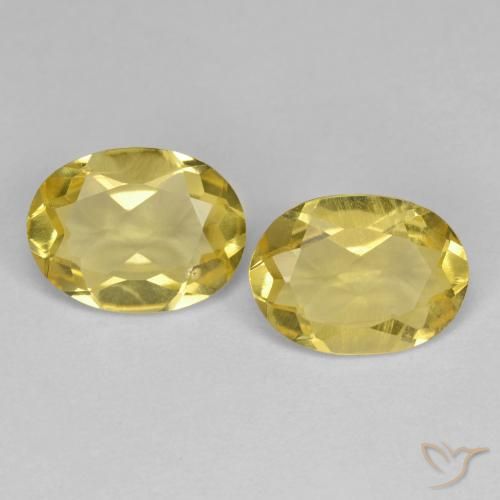 1.97ctw Naturel Jaune clair Béryl doré, ovale, VS