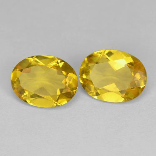 Achetez naturel 2.12ct Jaune moyen Béryl doré gems, Coupe ovale, En provenance Madagascar chez GemSelect. En stock, livraison internationale!