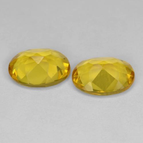 Achetez naturel 2.12ct Jaune moyen Béryl doré gems, Coupe ovale, En provenance Madagascar chez GemSelect. En stock, livraison internationale!