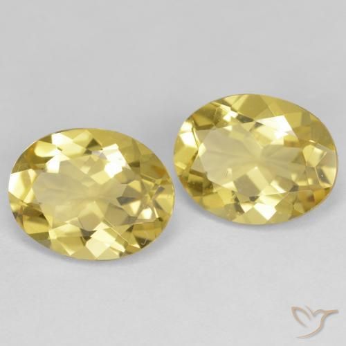 Achetez naturel 4,49ct jaune béryl doré gems, coupe ovale, en provenance madagascar chez gemselect. en stock, livraison internationale!
