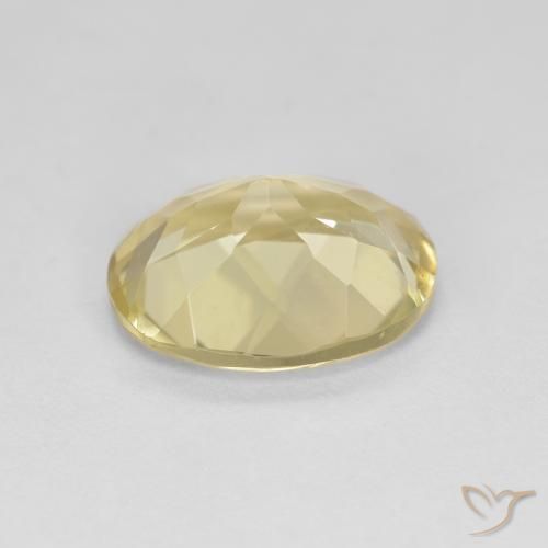 Béryl doré Jaune clair naturelle ovale, 2.53 ct, VVS