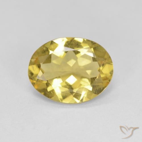 2.04ct Naturel Doré jaunâtre Béryl doré, ovale, VS