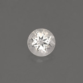 Goshénite Blanc naturelle Coupe roude, 0.42 ct, VS
