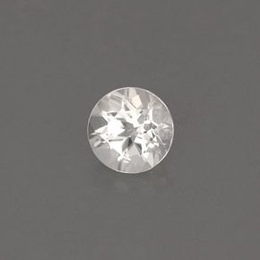 Goshénite Blanc naturelle Coupe roude, 0.42 ct, VS