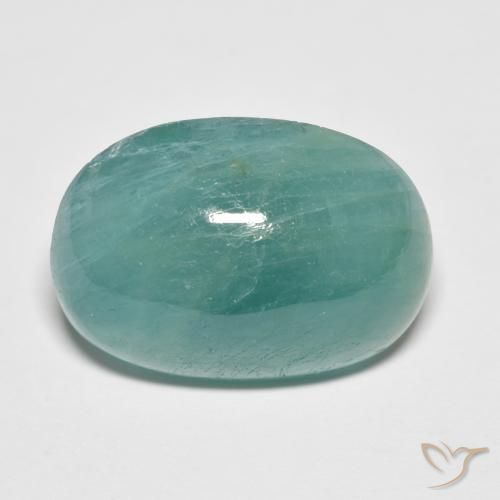10.79ct Naturel Bleu verdâtre Grandidierite, ovale, Translucide