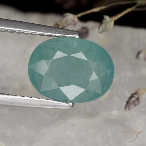 2.76ct Naturel Ton bleu électrique Grandidierite, ovale, VS-SI
