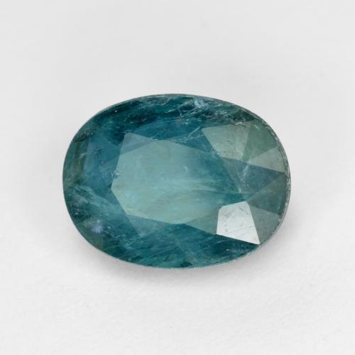 Grandidiérite Vert bleu vif naturelle Coupe ovale, 2.16 ct, VS-SI