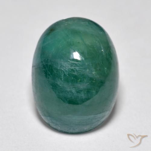 4.32ct Naturel Bleu vert foncé Grandidierite, ovale, Translucide