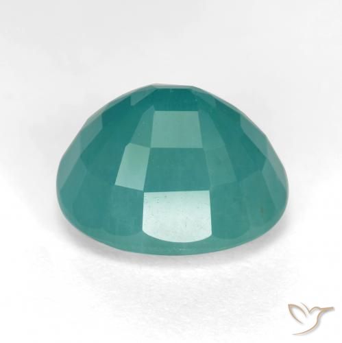 Grandidiérite Bleu verdâtre naturelle ovale, 5.92 ct, SI