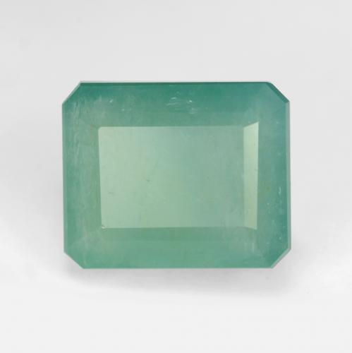 Grandidiérite Turquoise naturelle Taille émeraude, 4.03 ct, SI-I1