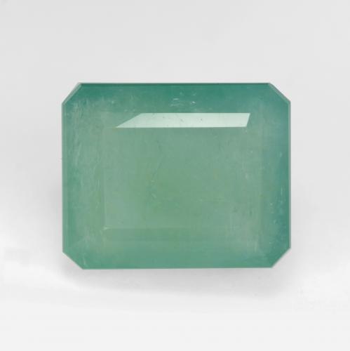 Grandidiérite Turquoise naturelle Taille émeraude, 4.03 ct, SI-I1