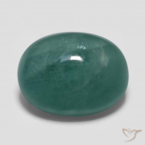 14.47ct Naturel Bleu verdâtre Grandidierite, ovale, Translucide