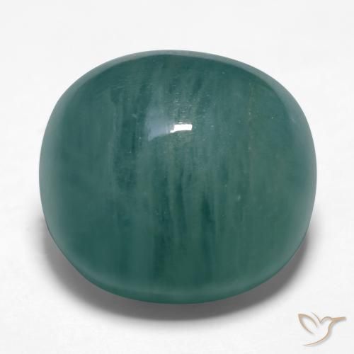 22.15ct Naturel Bleu foncé Vert Grandidierite, ovale, Translucide