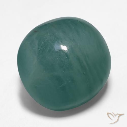 Grandidiérite Bleu foncé Vert naturelle ovale, 22.15 ct, Translucide