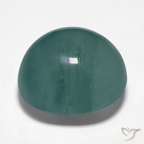 Grandidiérite Bleu foncé Vert naturelle ovale, 22.15 ct, Translucide