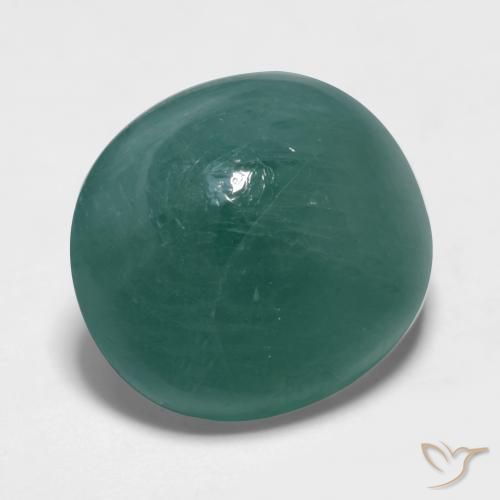 Grandidiérite Vert bleu naturelle ovale, 11.10 ct, Translucide