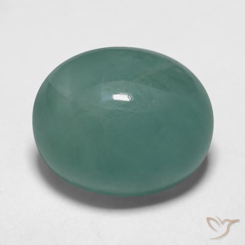 10.64ct Naturel Bleu verdâtre Grandidierite, ovale, Translucide