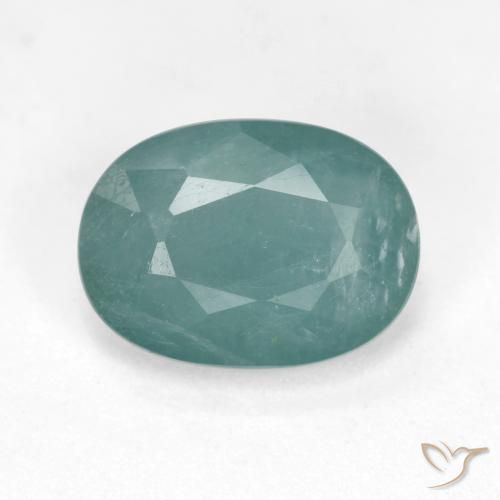 2.51ct Naturel Turquoise Grandidiérite, ovale, SI