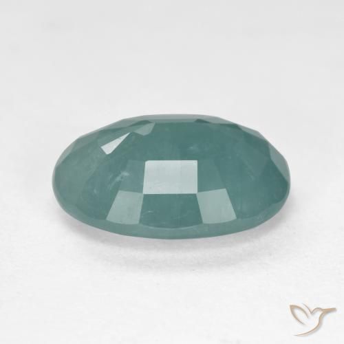Grandidiérite Turquoise naturelle ovale, 2.51 ct, SI