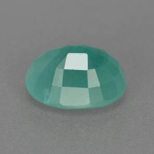 Grandidiérite Vert bleuté moyen naturelle Coupe ovale, 2.87 ct, VS-SI