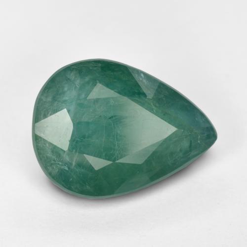 Grandidiérite Bleu verdâtre naturelle En forme de poire, 3.60 ct, VS-SI