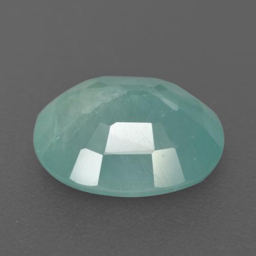 Grandidiérite Vert clair bleuâtre naturelle Coupe ovale, 3.22 ct, SI