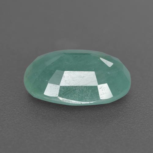 Grandidiérite Vert bleuté moyen naturelle Coupe ovale, 3.30 ct, VS-SI