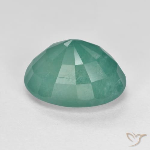 Grandidiérite Bleu verdâtre naturelle Coupe ovale, 4.41 ct, VS-SI