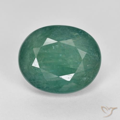 5.14ct Naturel Turquoise profond Grandidierite, ovale, VS-SI