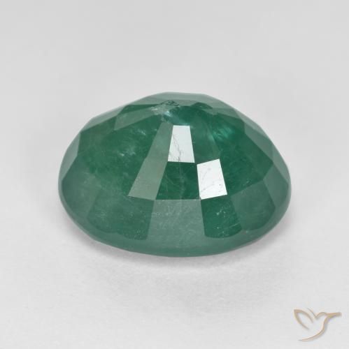 Grandidiérite Turquoise profond naturelle ovale, 5.14 ct, VS-SI